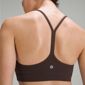 NWOT Flow Y Bra Nulu in Espresso (A-C Cup)
